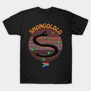 Shongololo | Cute & Friendly Giant Millipede Native Bug | South Africa Safari T-Shirt